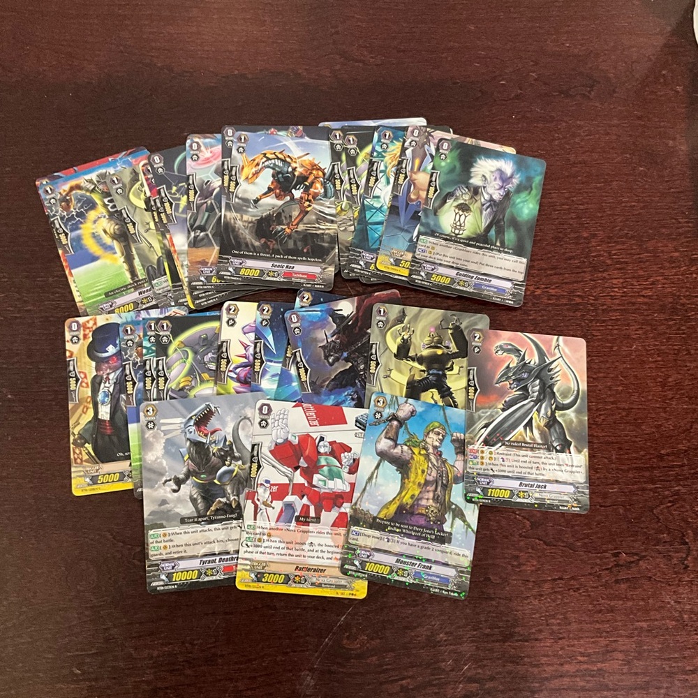 Assorted Lot of Vanguard Playing Cards Unsearched